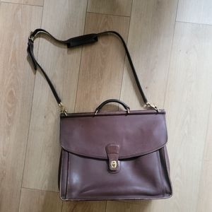 Vintage Coach Men's leather Briefcase